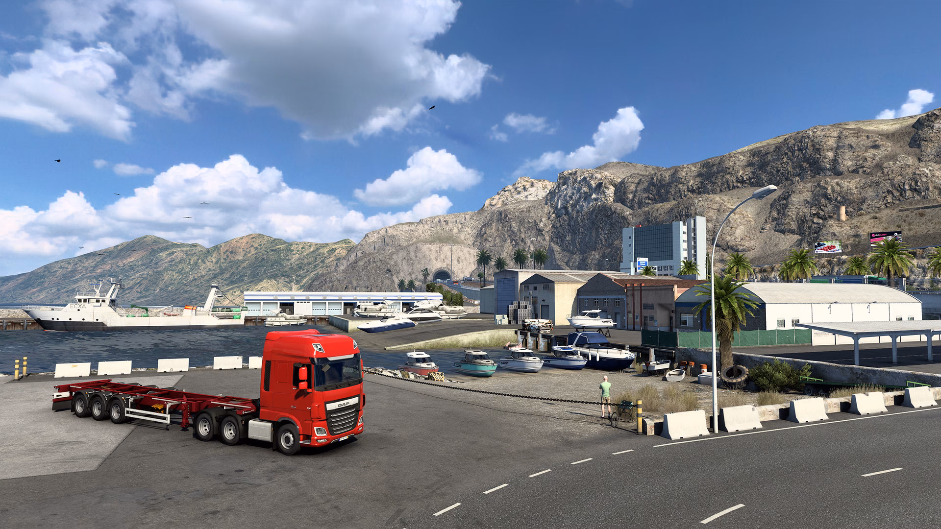 Does Euro Truck Simulator 2 have road signs?