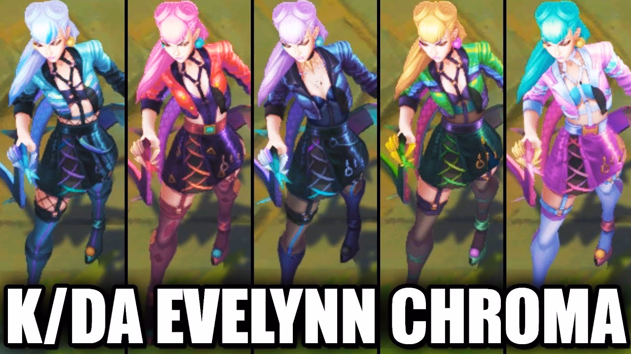 Who are riot's New Chromas & the baddest look?