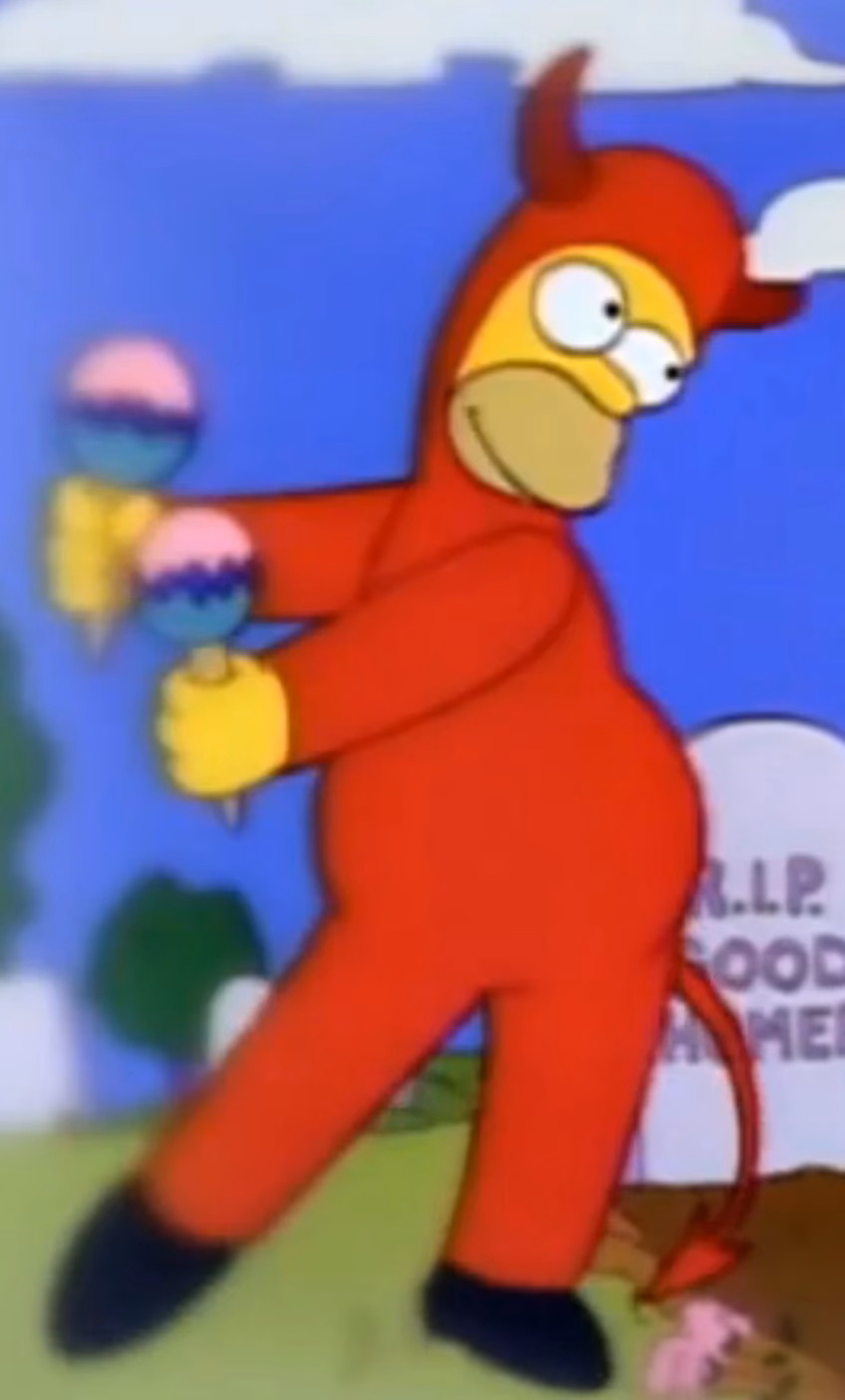 Did evil Homer kill good Homer?