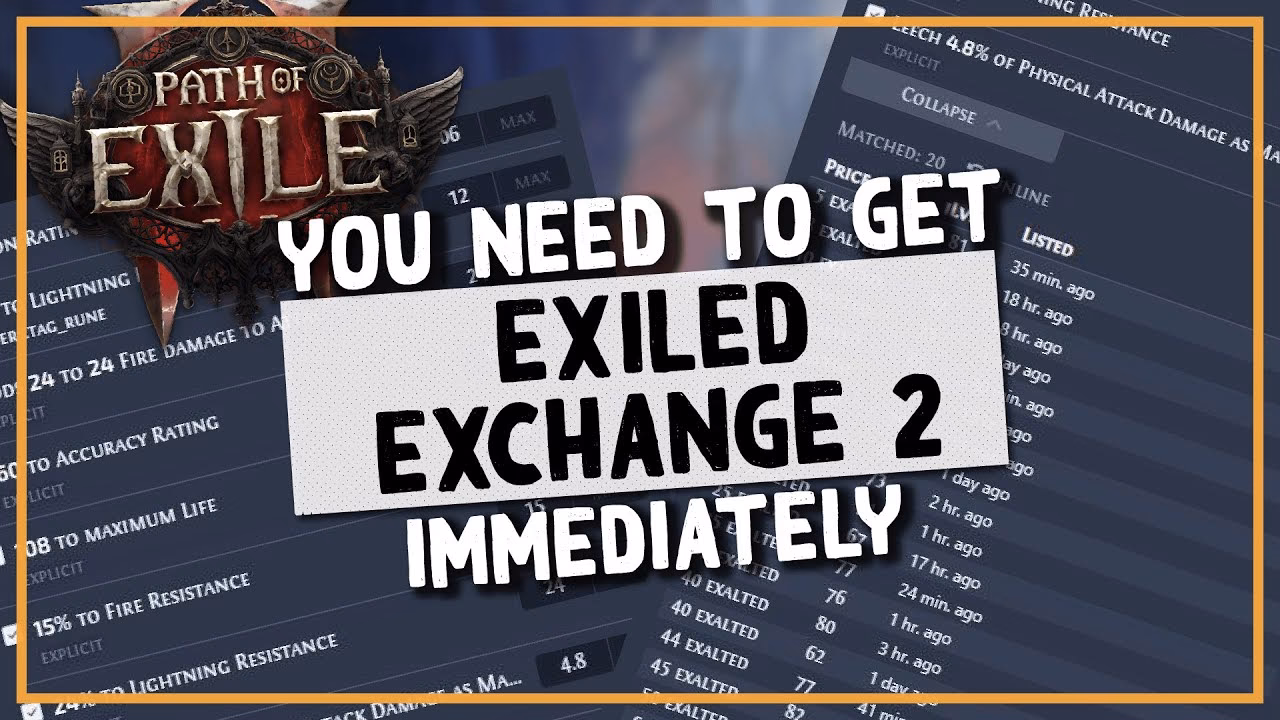 How do I use exiled exchange?