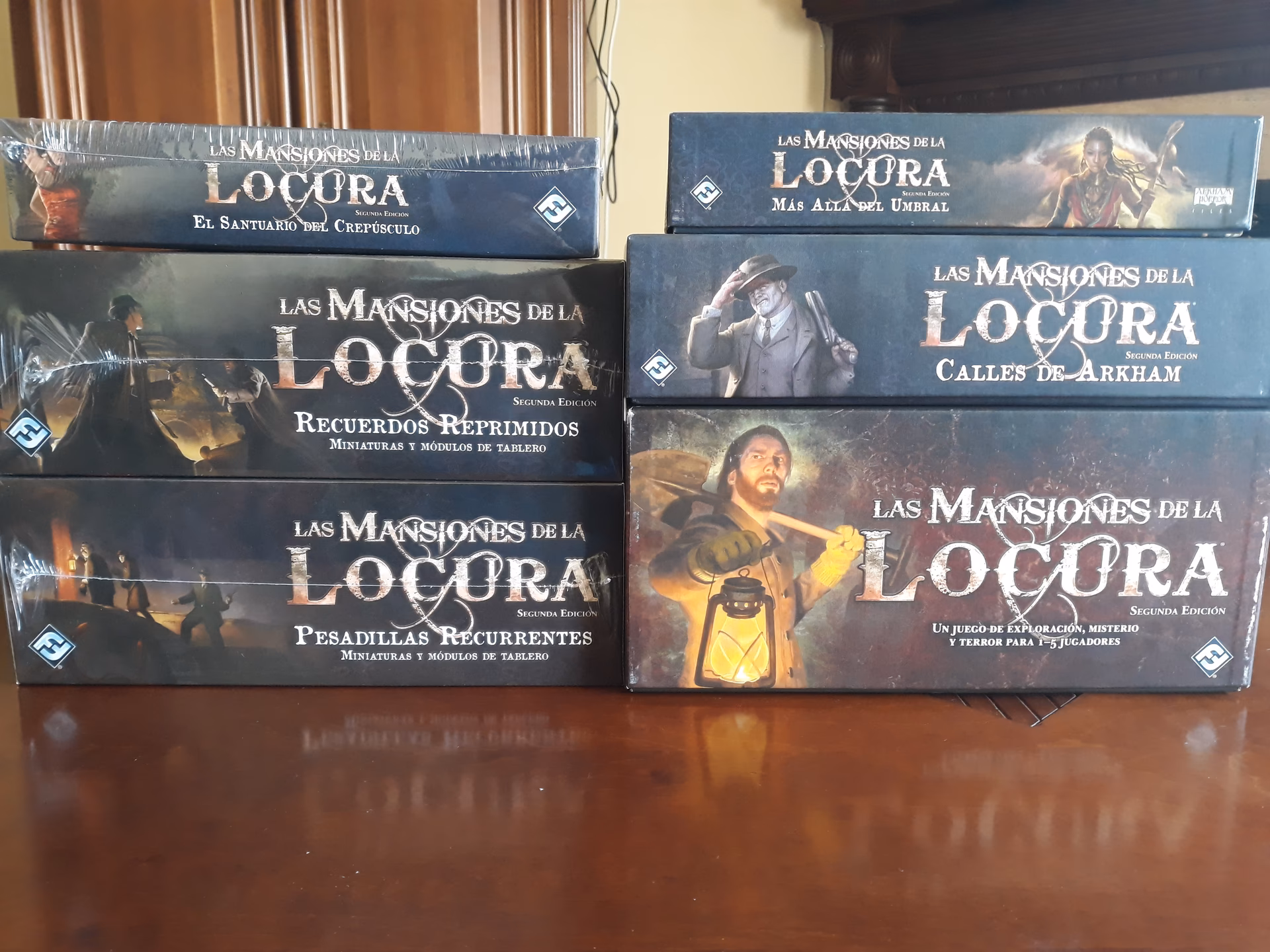 ¿Cuáles son las expansiones de mansiones de la locura?