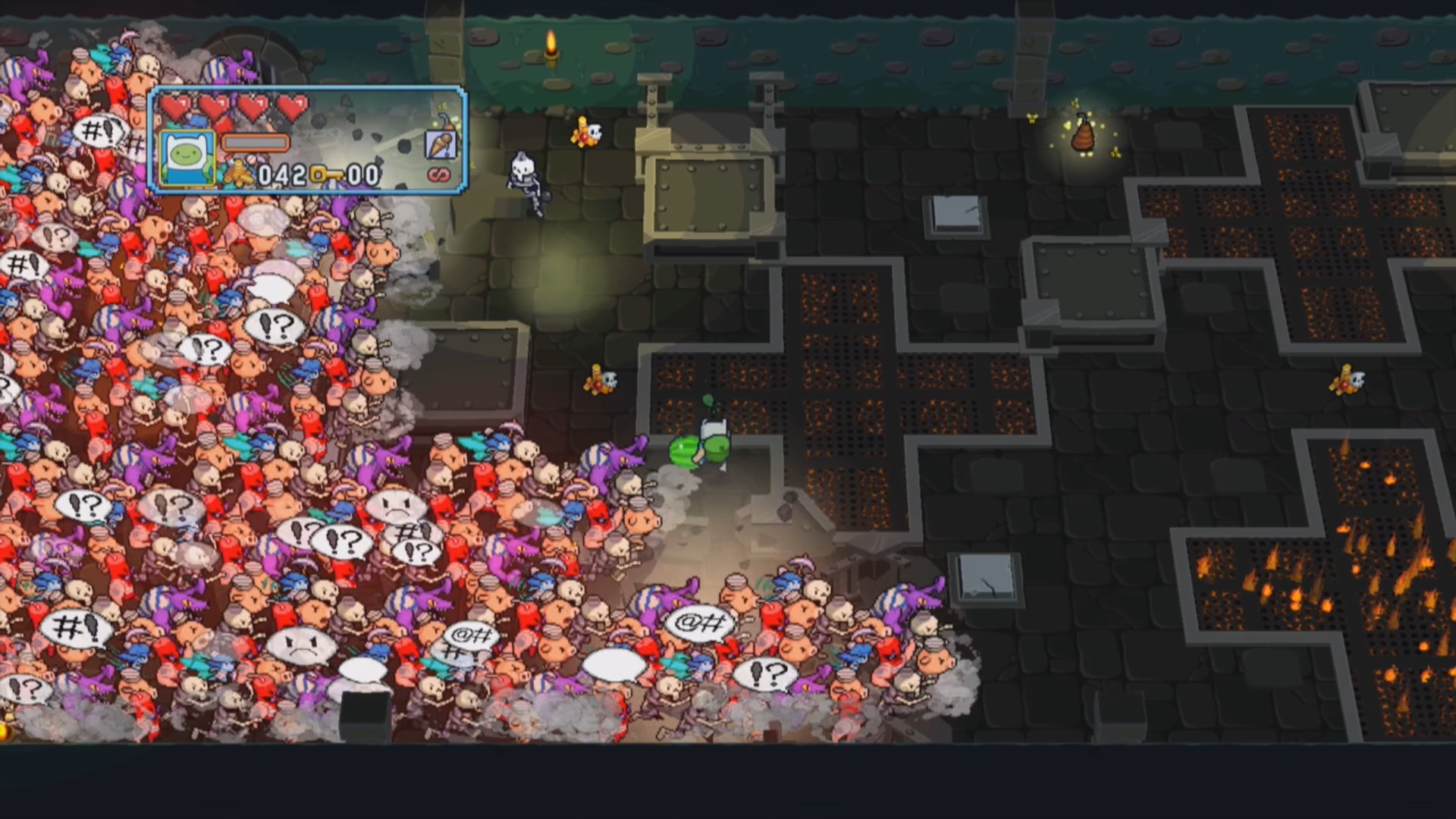 Is it possible to do a dungeon from the entrance?