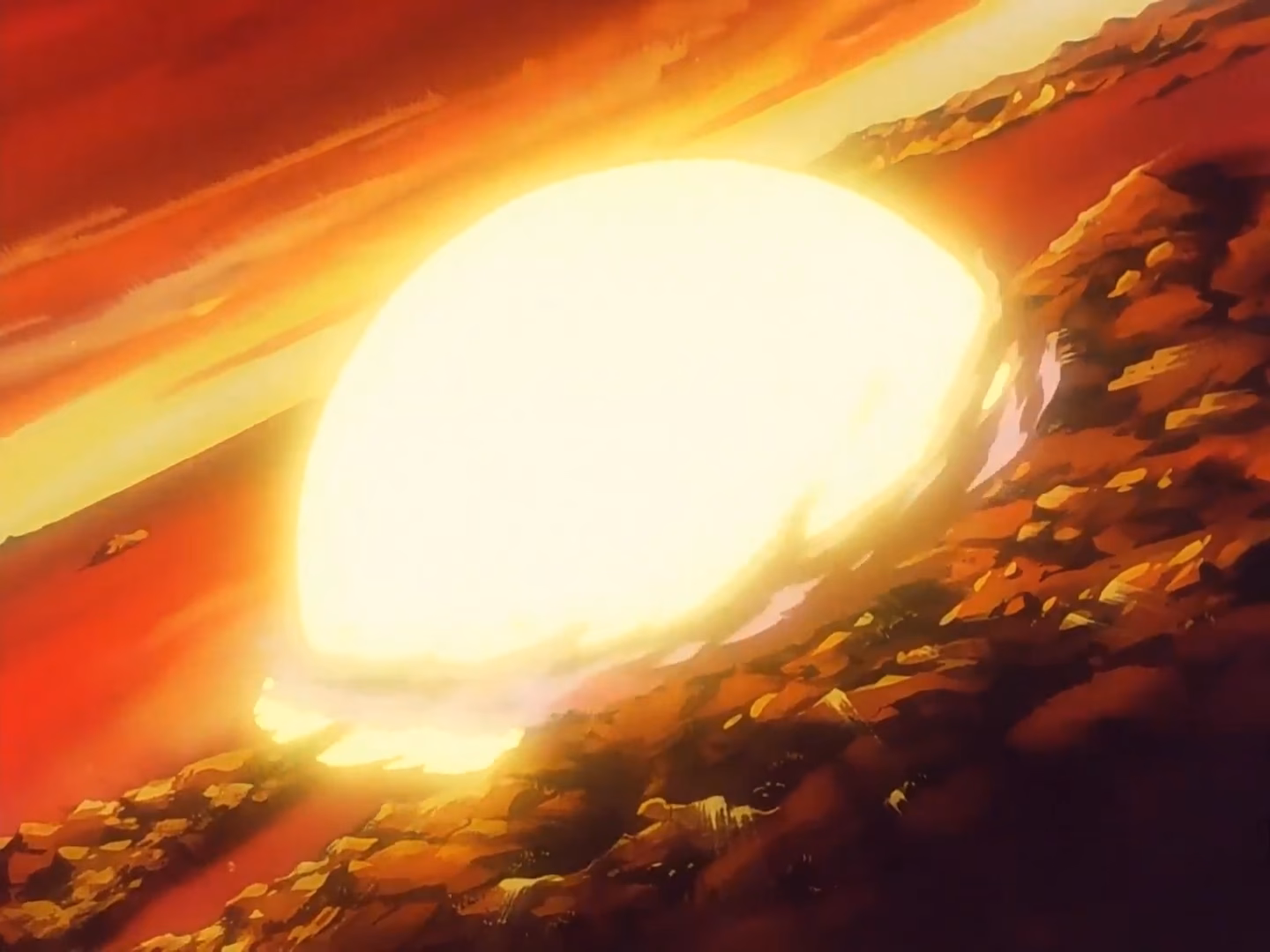 ¿Qué le pasó a Vegeta en la explosión final?