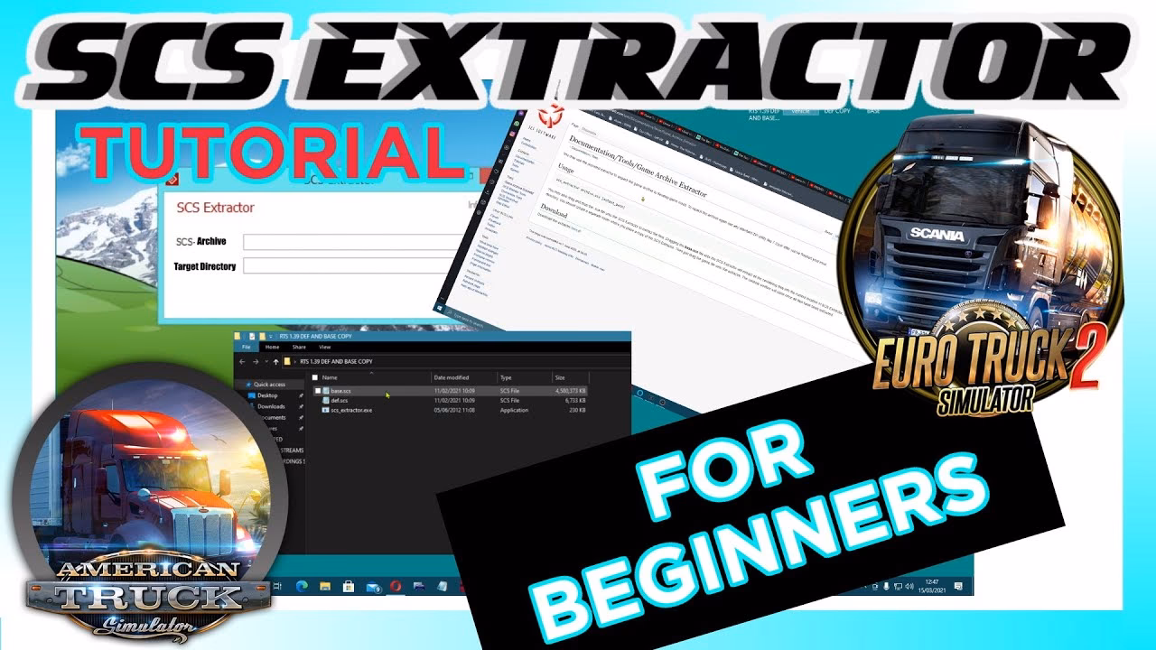 How do I download the SCS extractor?
