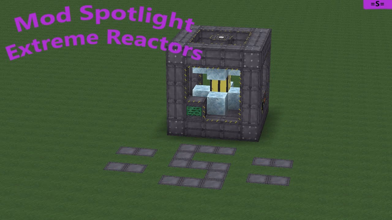 How to use extreme reactors mod in Minecraft Forge?