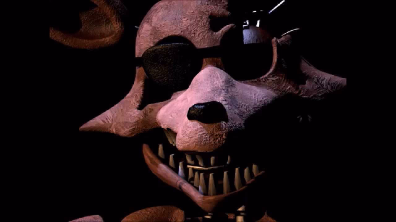 Can you see withered Foxy with black eyes?