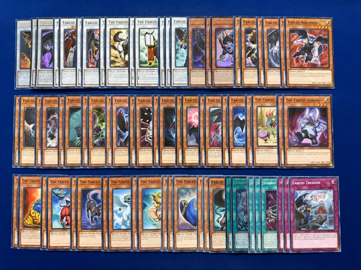What is a fabled Yu-Gi-Oh deck?