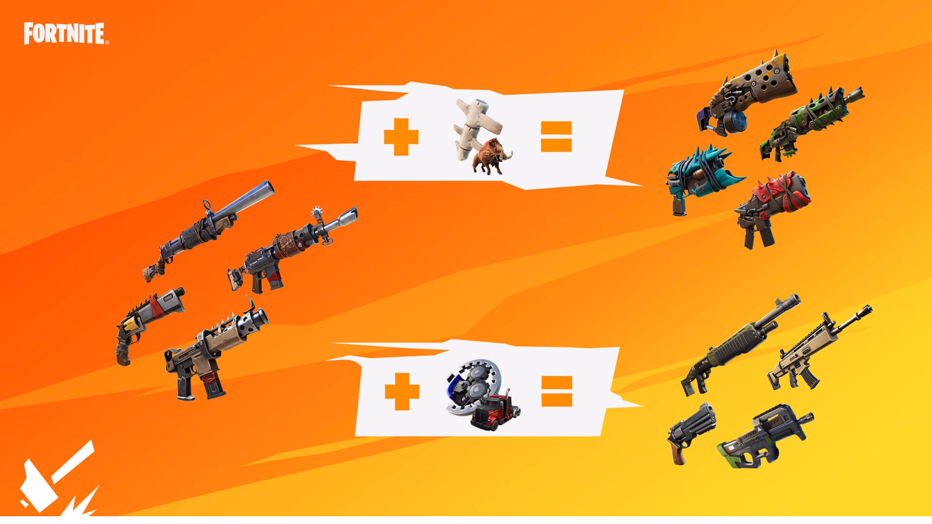 ¿Cómo se fabrican las armas en Fortnite temporada 7?