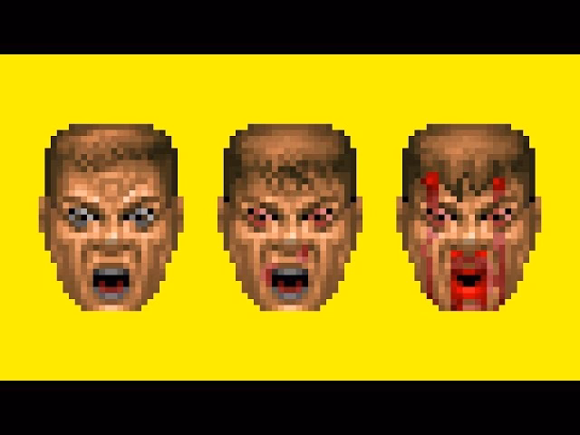 How to make Doomguy a more faithful 3D face?