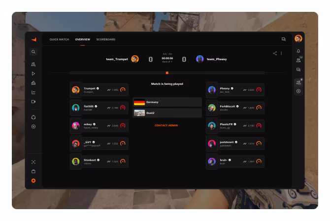 What is FACEIT watch?