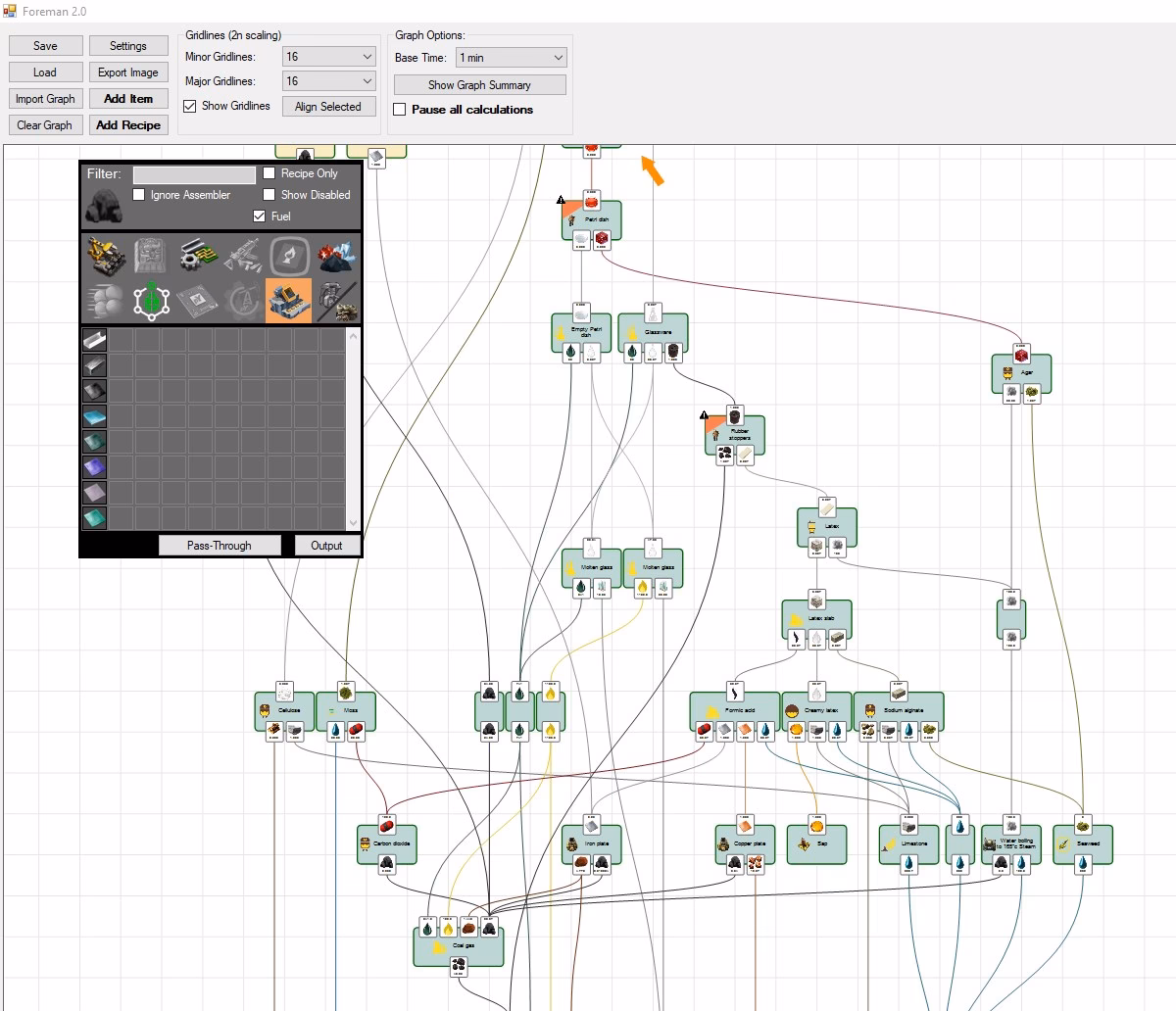 What is factory planner?
