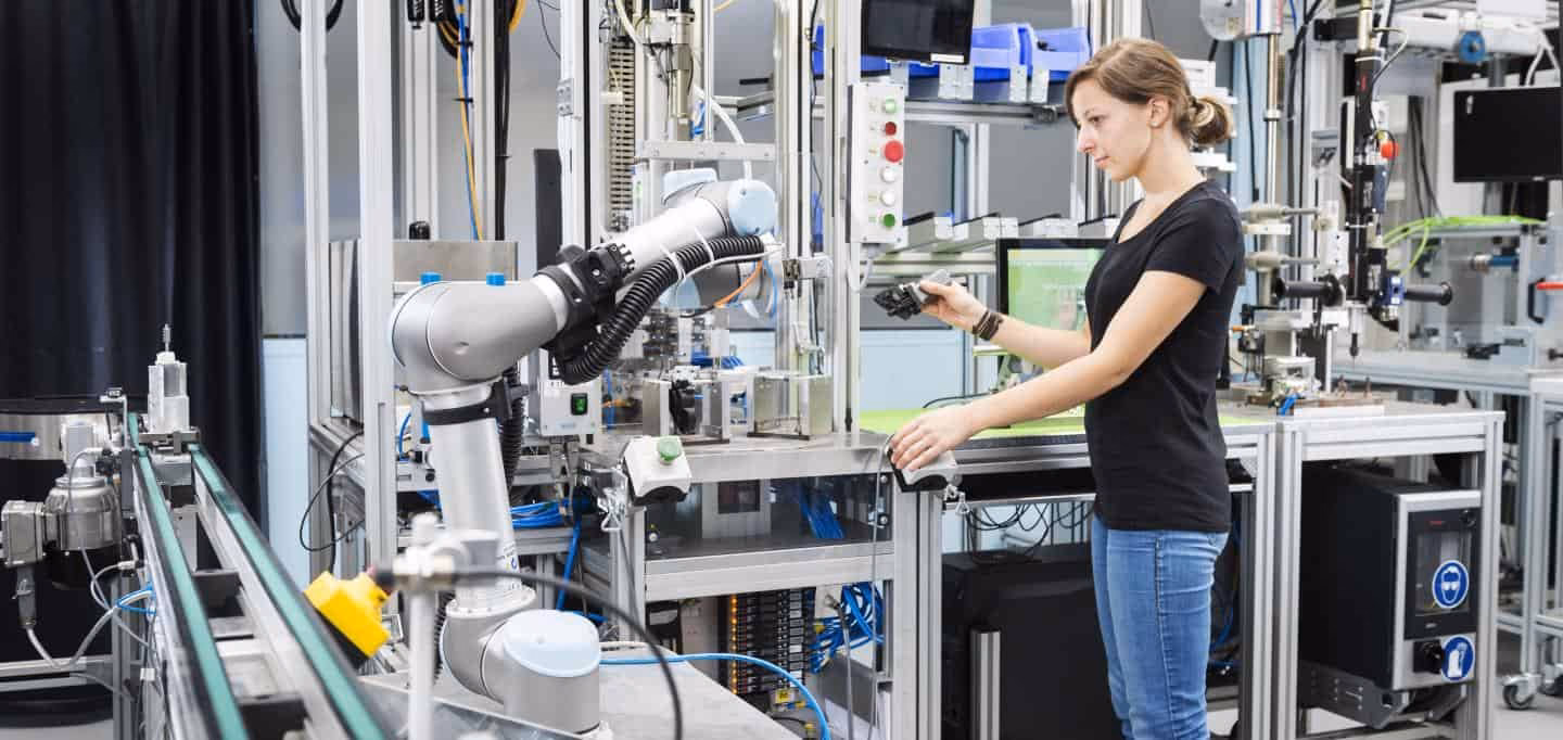 What does the engineering department do in a factory?