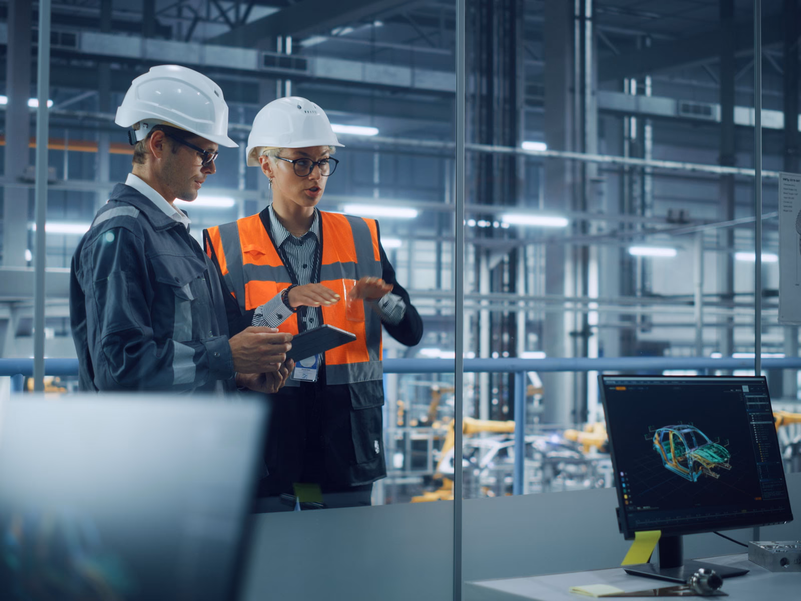 What does a factory manager do?
