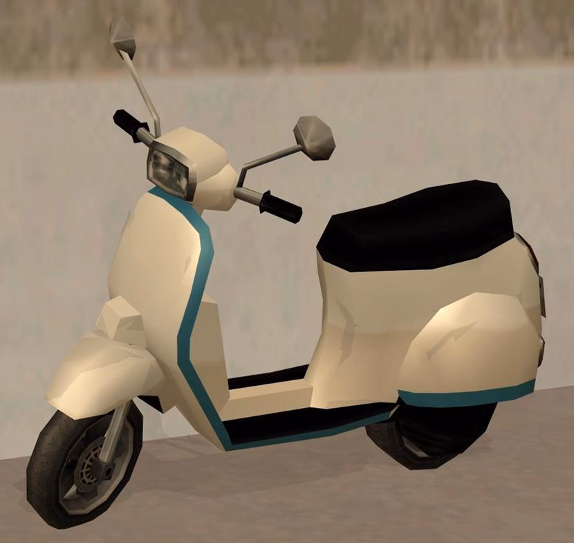 How do I spawn a pizzaboy Faggio?