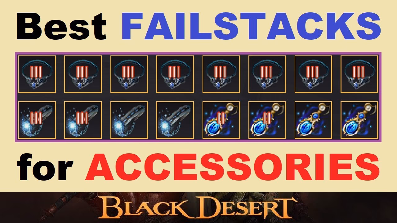 What is Black Desert Online failstack calculator?