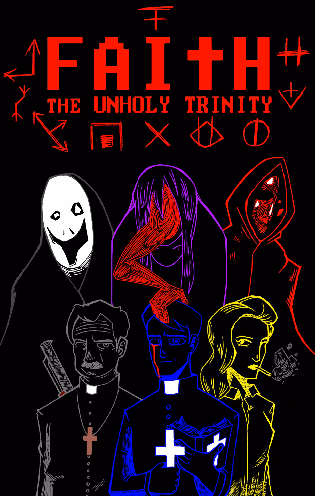 When is faith The Unholy Trinity released?
