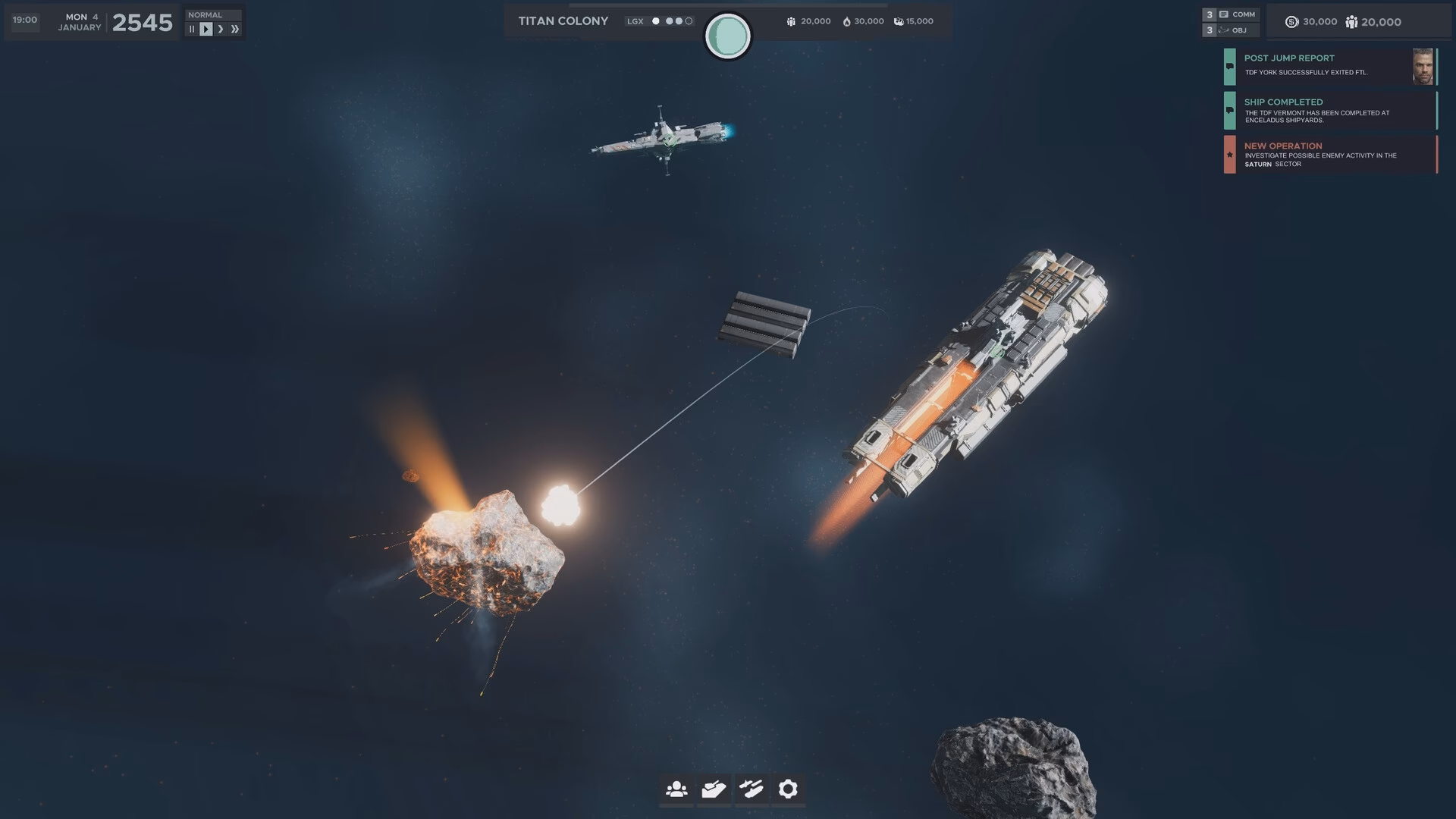 Is falling frontier a sci-fi game?