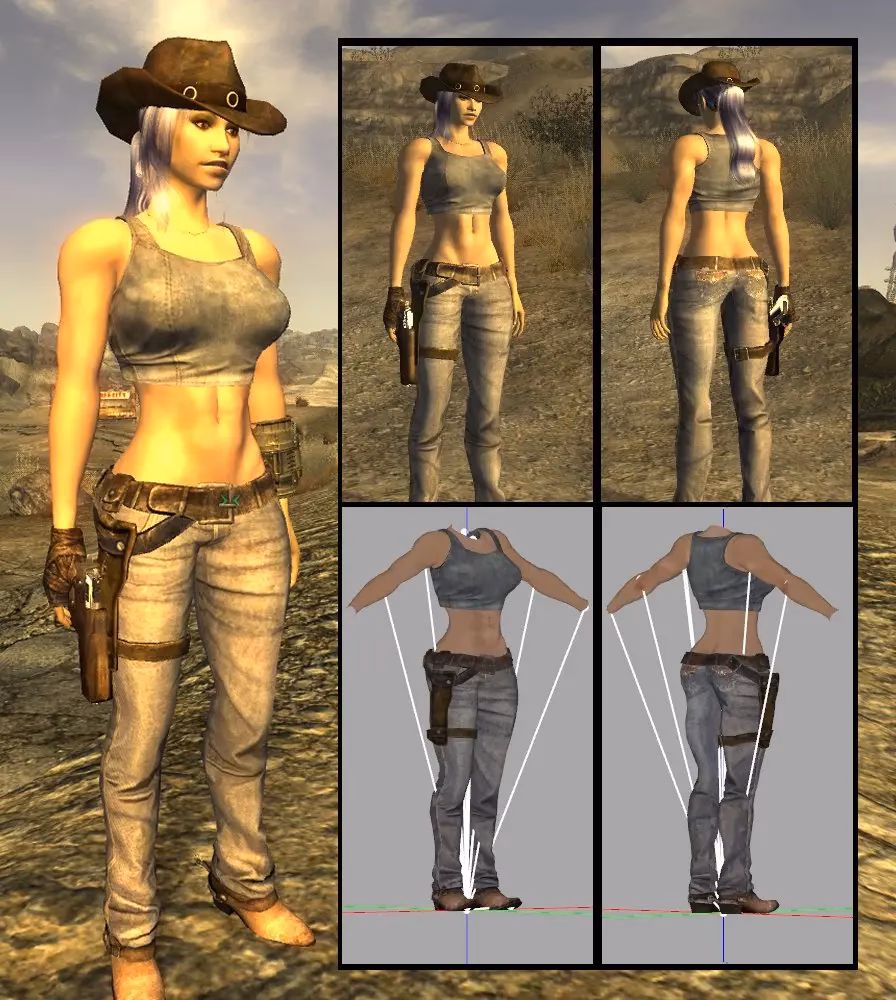What are the new features in Fallout New Vegas?