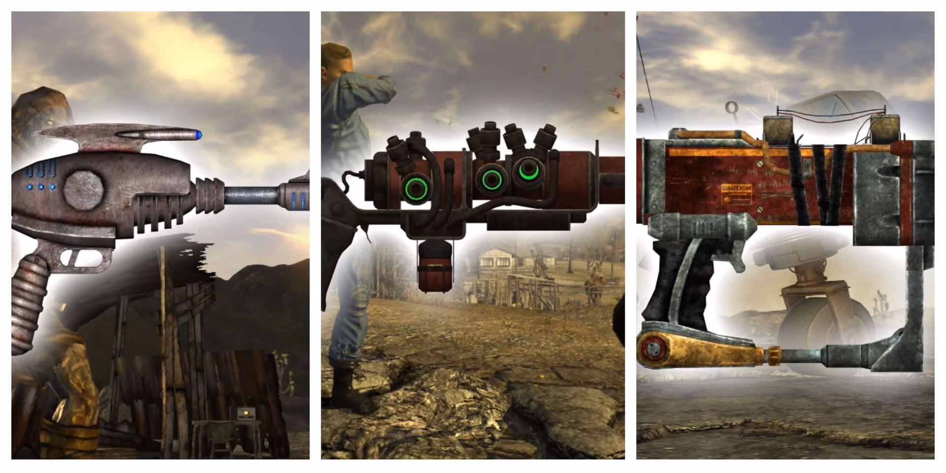 What is the New Vegas version of classic fallout weapons?