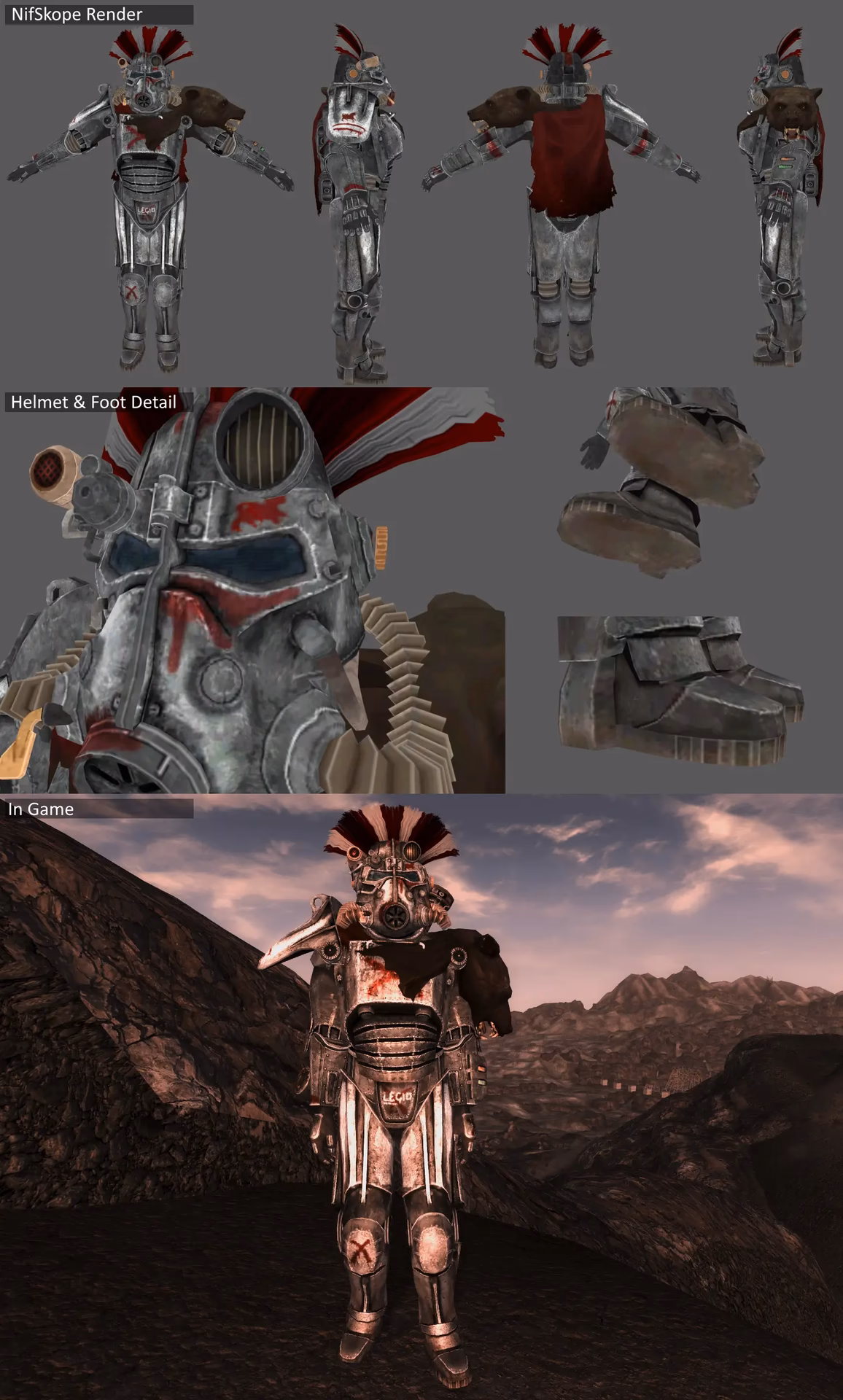 What type of armor does Fallout New Vegas use?