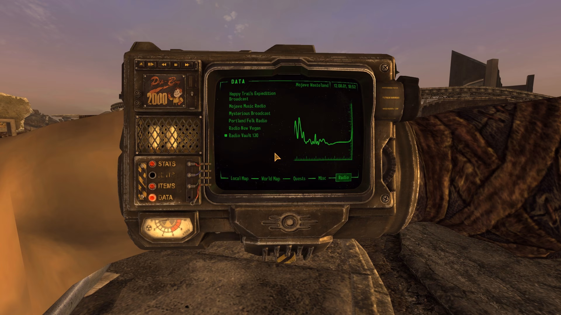 What radio stations are in Fallout New Vegas?
