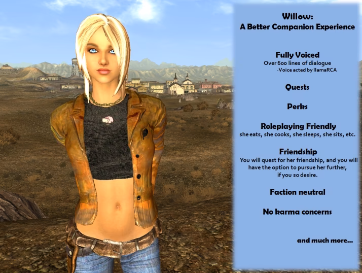 Does Willow have a companion Perk?