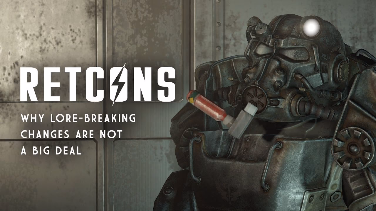 What is a 'retcon'?