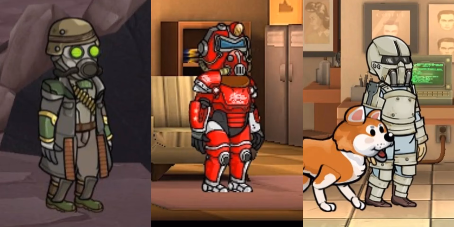 Which fallout shelter outfit has the most intelligence?