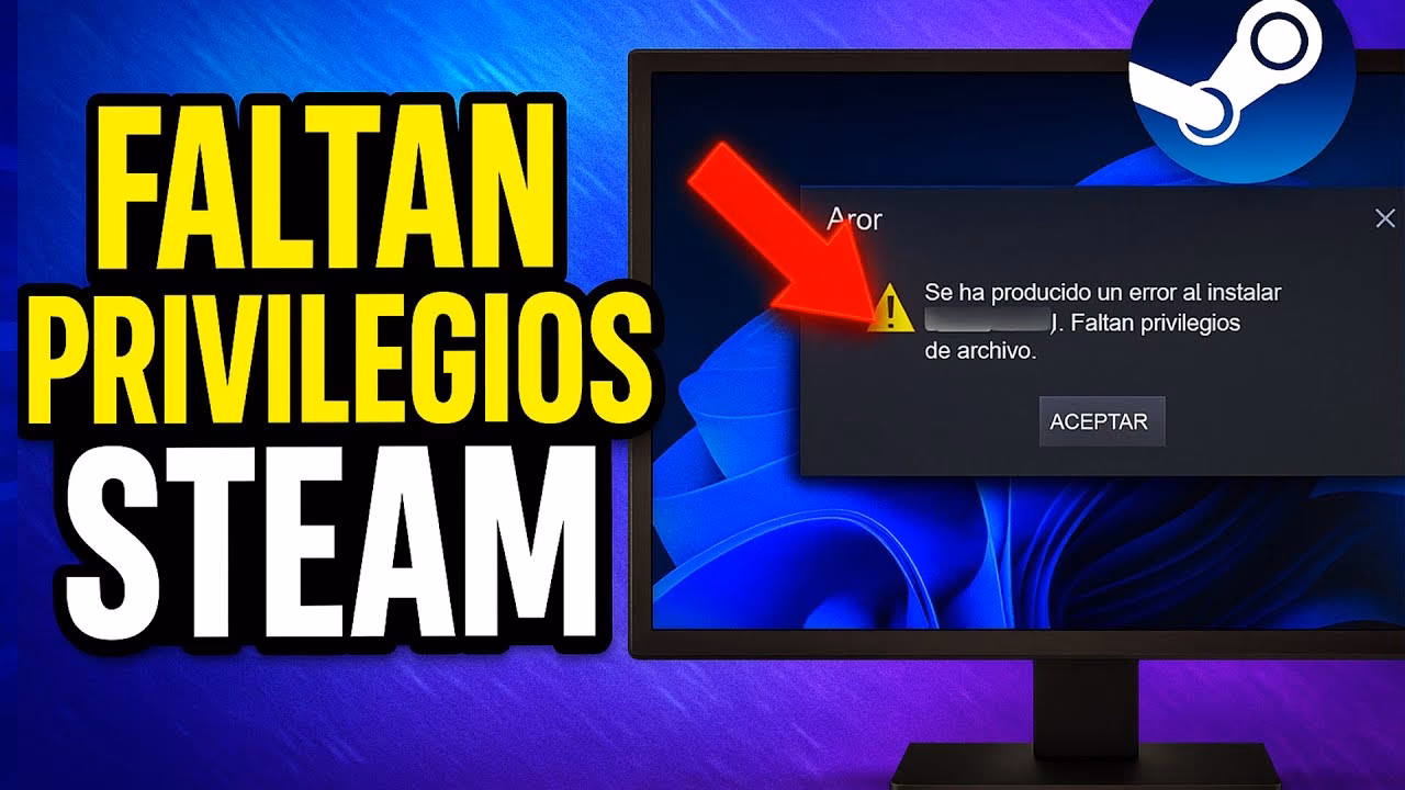 ¿Cómo solucionar problemas de permisos de archivos en Steam?