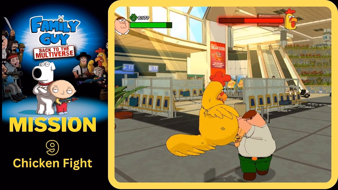 Is Peter vs Giant Chicken a Family Guy Game?