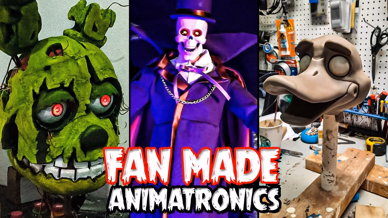 What does this fan-made animatronic look like?