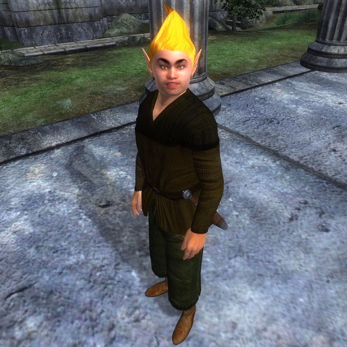 Who was the adoring fan in Oblivion?