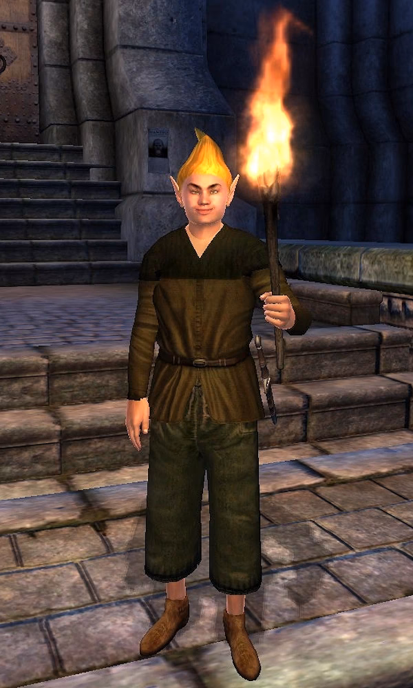Who was the adoring fan in Oblivion?