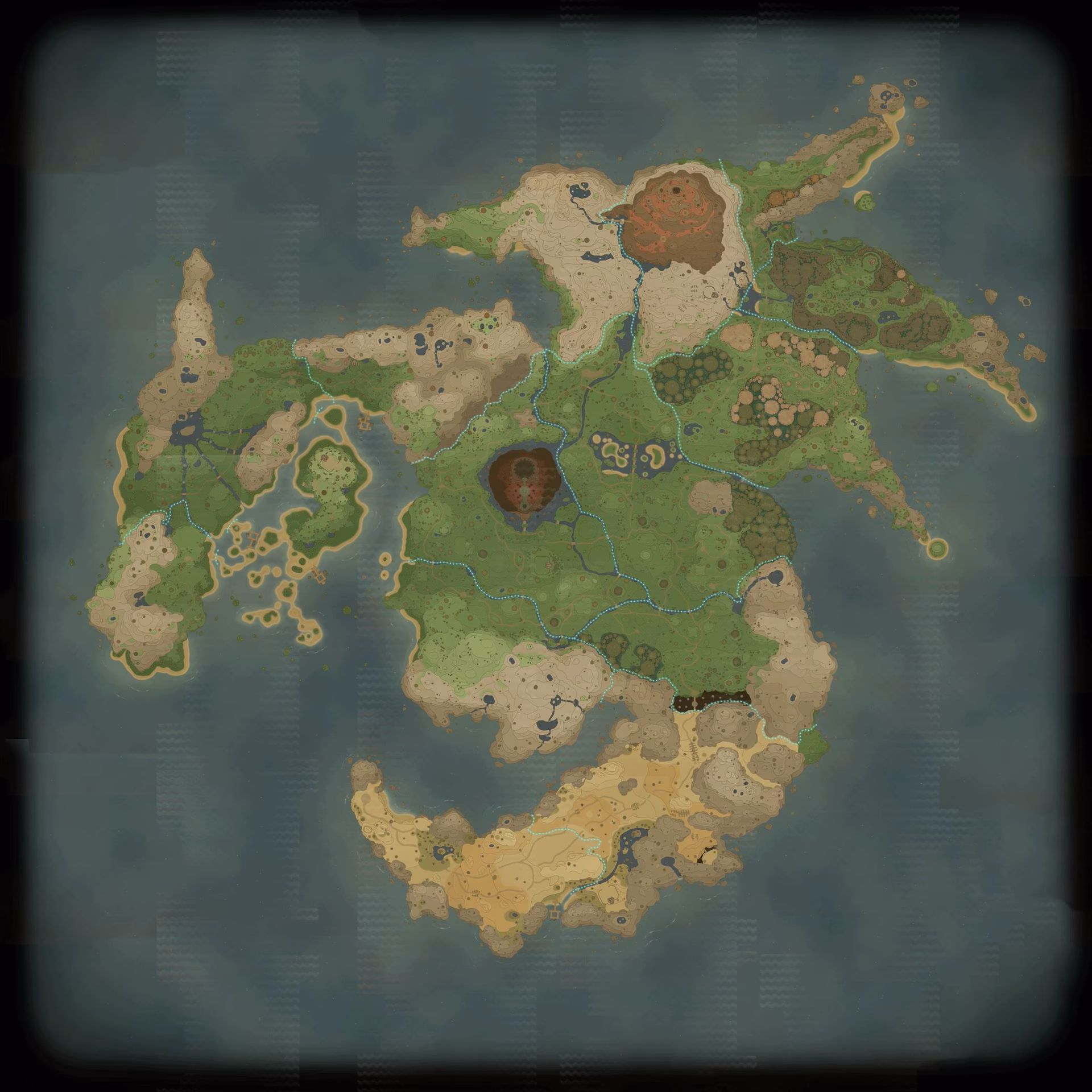 What is a fantasy map?