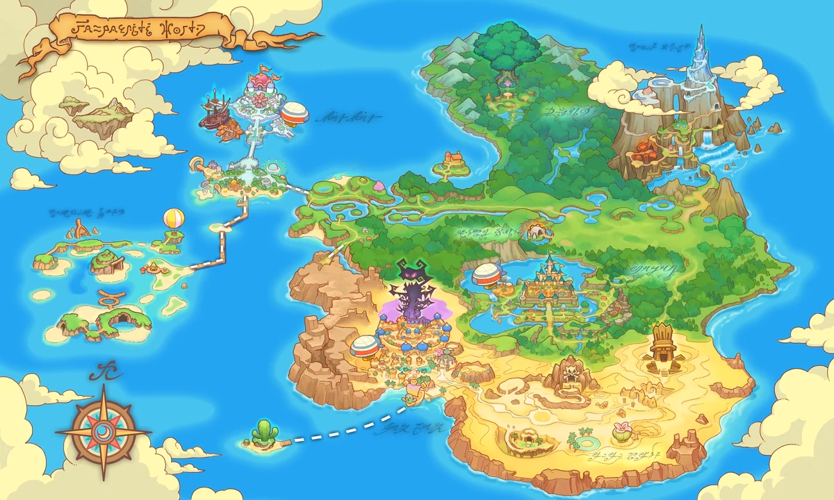 How do I filter a map in fantasy life I?