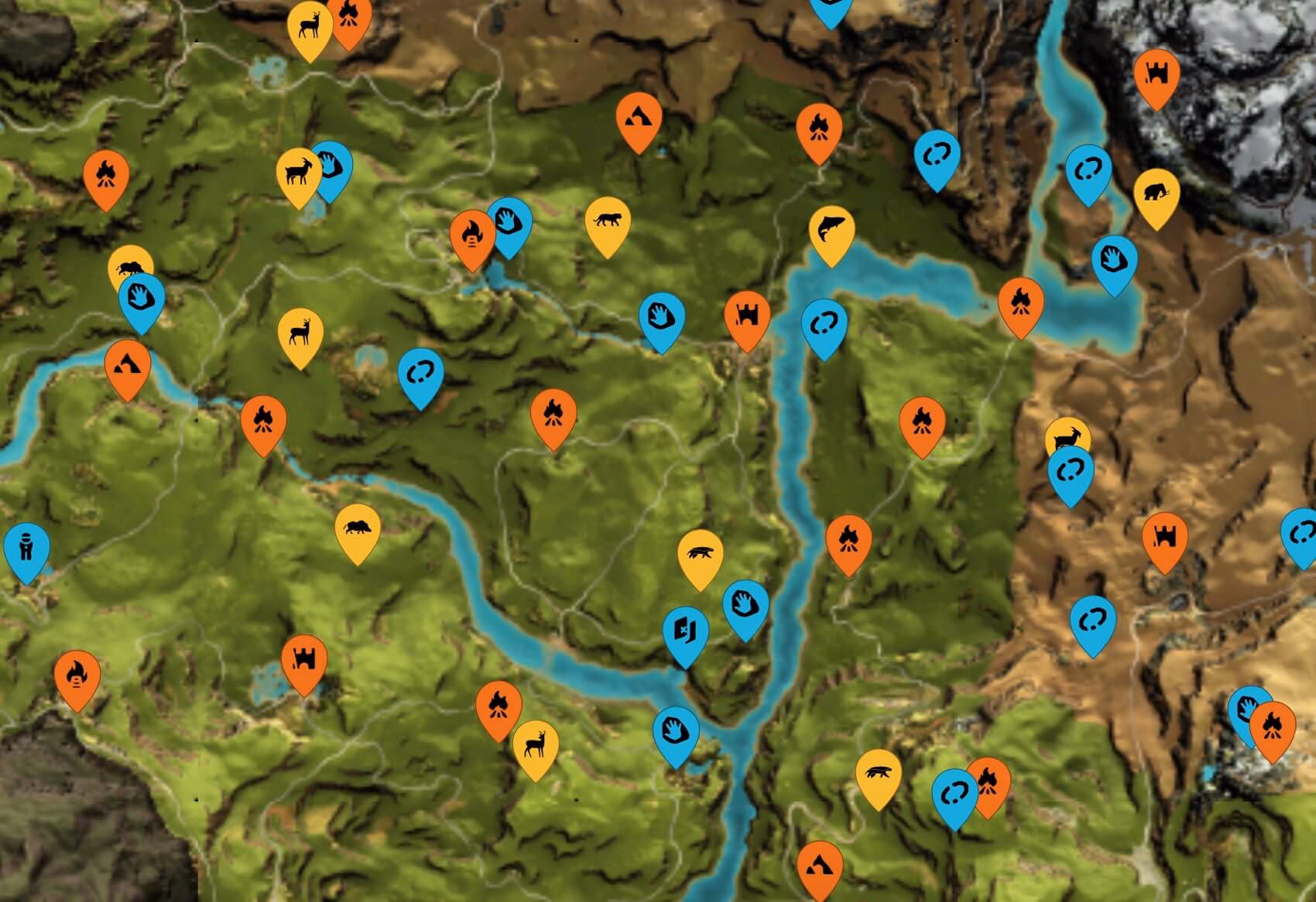 Why is the map of Far Cry Primal better than FC4?