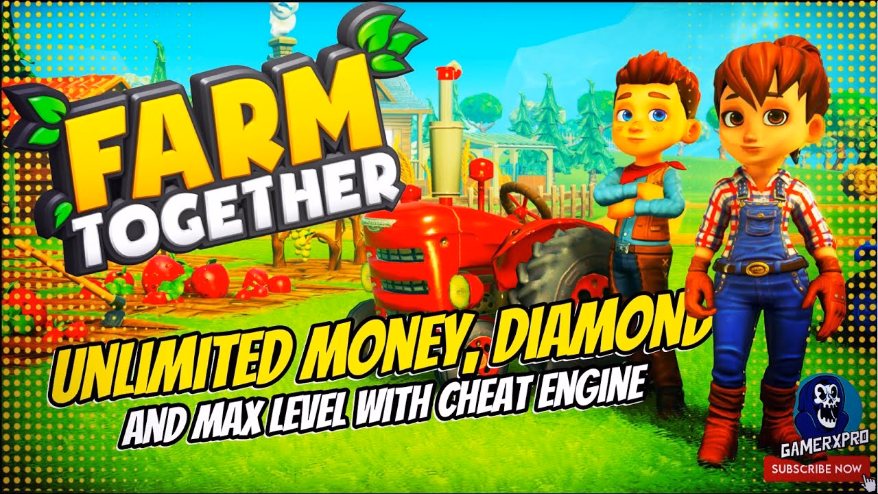How do I use the cheats in farm together?