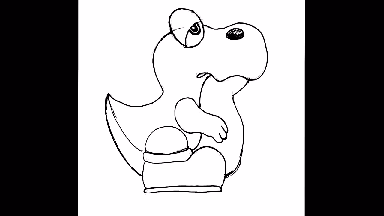 How to draw Yoshi?