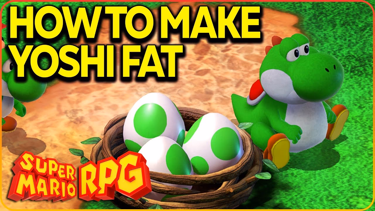 How to get big Yoshi in Super Mario RPG remake?