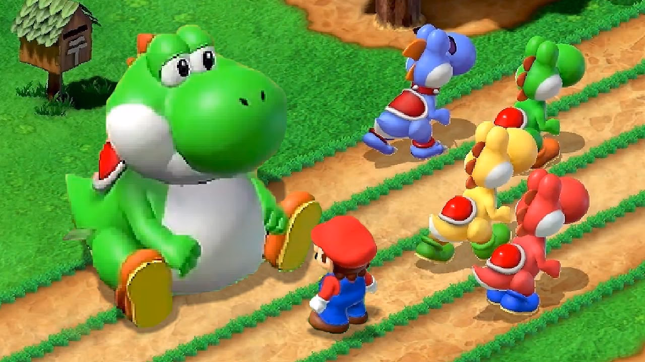 Where is the Big Yoshi in Super Mario RPG?