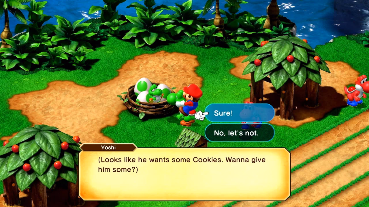 Where is the baby Yoshi in Super Mario RPG?