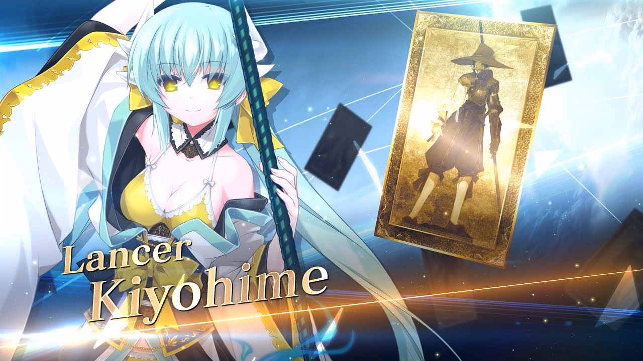 Does Kiyohime have a naginata?
