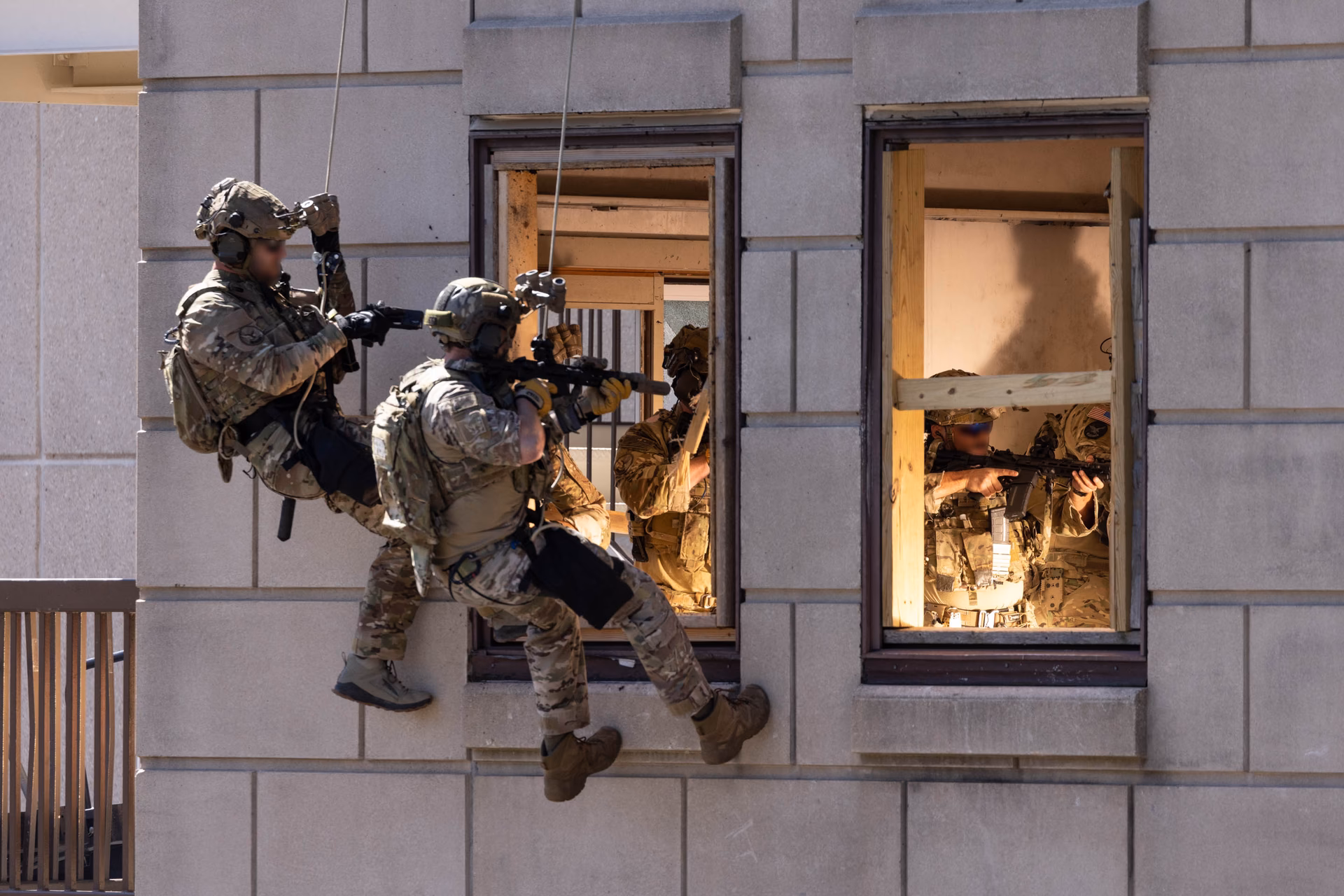 When did the hostage rescue team become operational?