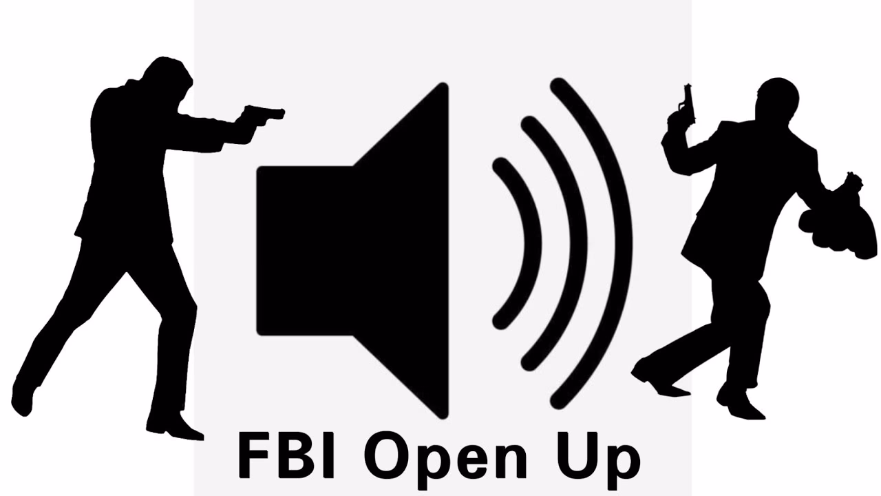 How long is FBI open up sound effect?