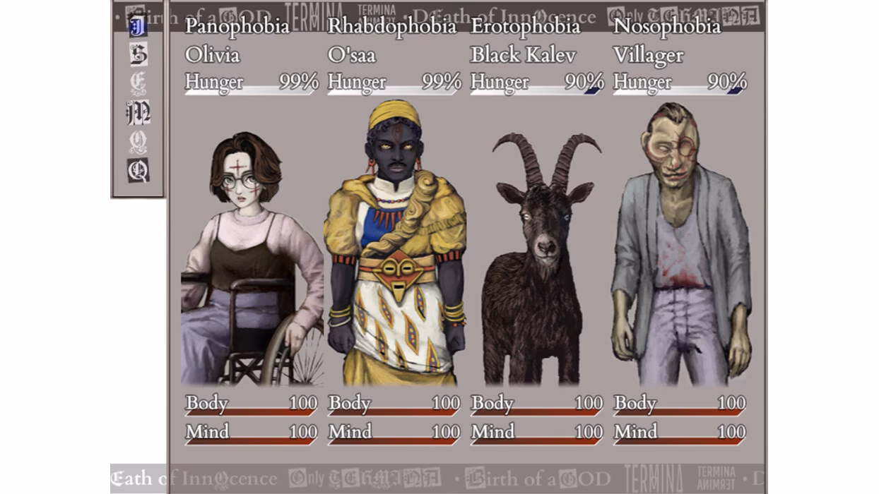 Is fear & hunger a horror game?