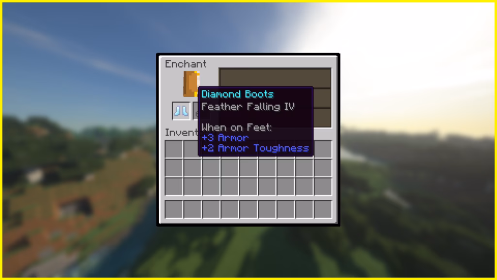 Is feather falling A Level 4 enchantment?