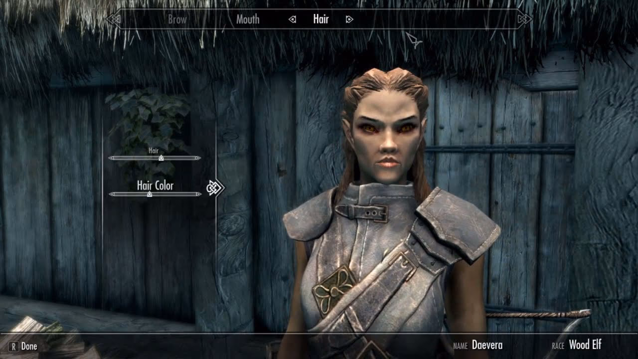 What do Bosmer elves look like?