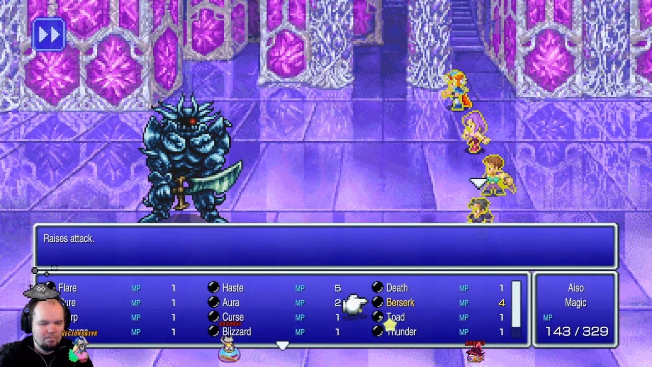 How many iron Giants in FFII?