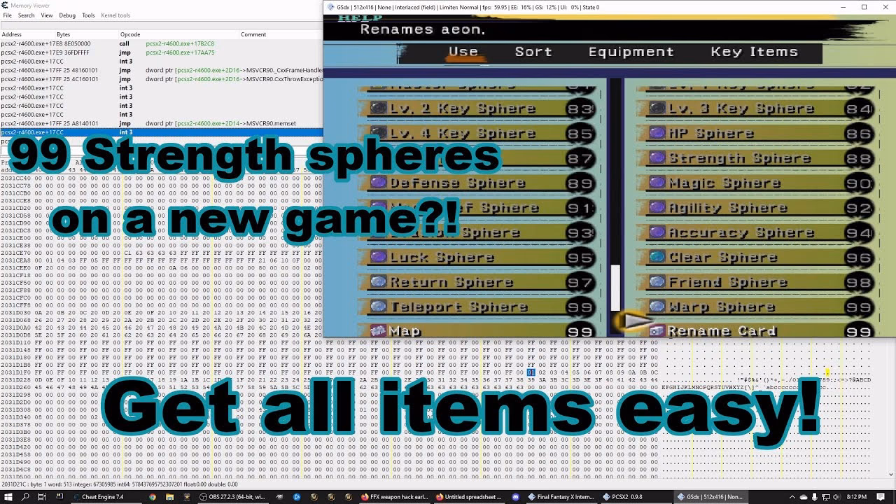 Does Final Fantasy XV have a Cheat Engine table?