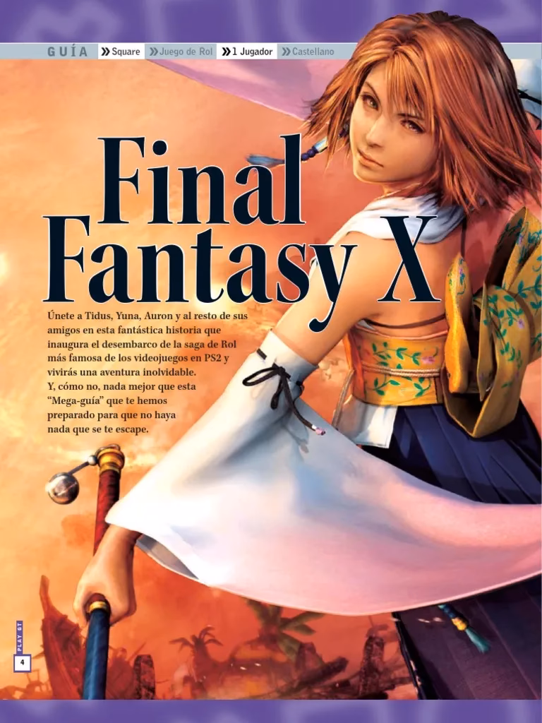 ¿Qué contiene la guía completa de FFX HD Remaster?